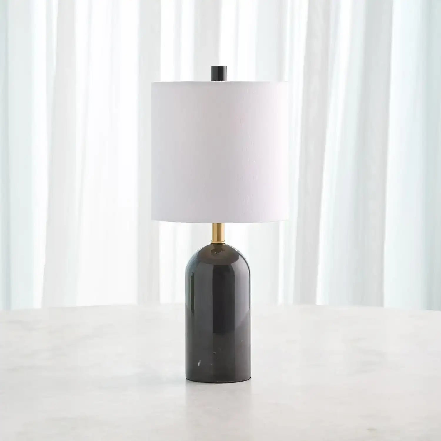 GLOBAL VIEWS, CALLANISH MARBLE LAMP, TABLE LAMPS