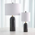 GLOBAL VIEWS, CALLANISH MARBLE LAMP, TABLE LAMPS