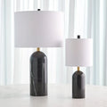 GLOBAL VIEWS, CALLANISH MARBLE LAMP, TABLE LAMPS