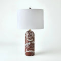 GLOBAL VIEWS, CALLANISH MARBLE LAMP, TABLE LAMPS