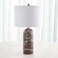 GLOBAL VIEWS, CALLANISH MARBLE LAMP, TABLE LAMPS