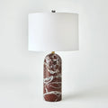 GLOBAL VIEWS, CALLANISH MARBLE LAMP, TABLE LAMPS
