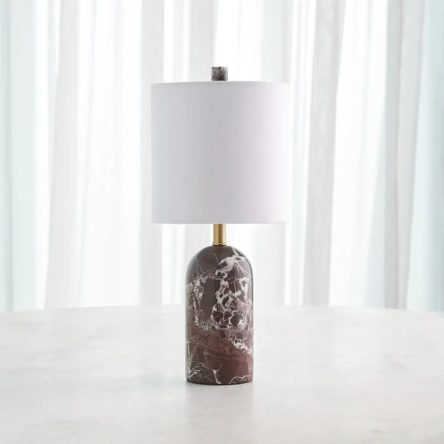 GLOBAL VIEWS, CALLANISH MARBLE LAMP, TABLE LAMPS