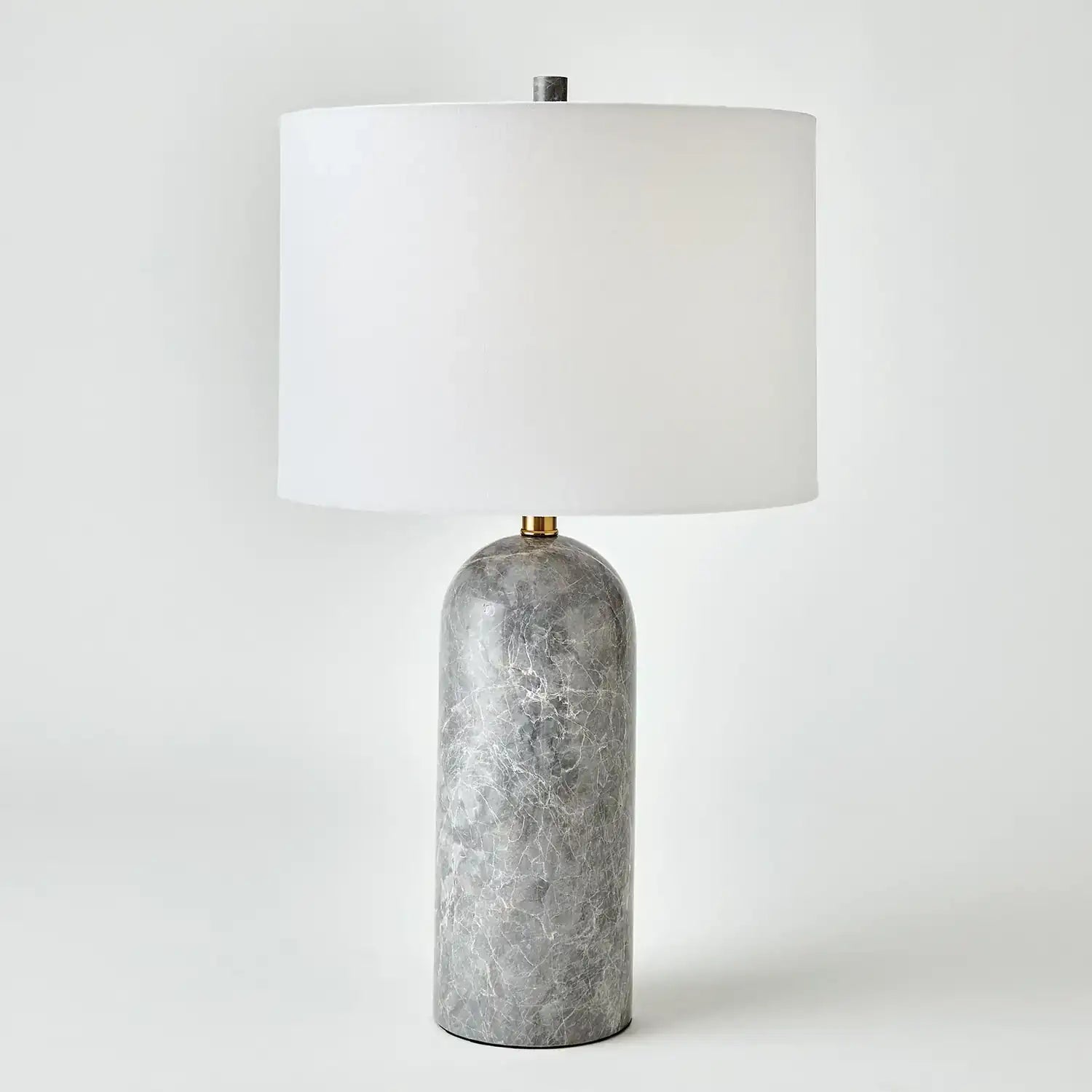 GLOBAL VIEWS, CALLANISH MARBLE LAMP, TABLE LAMPS