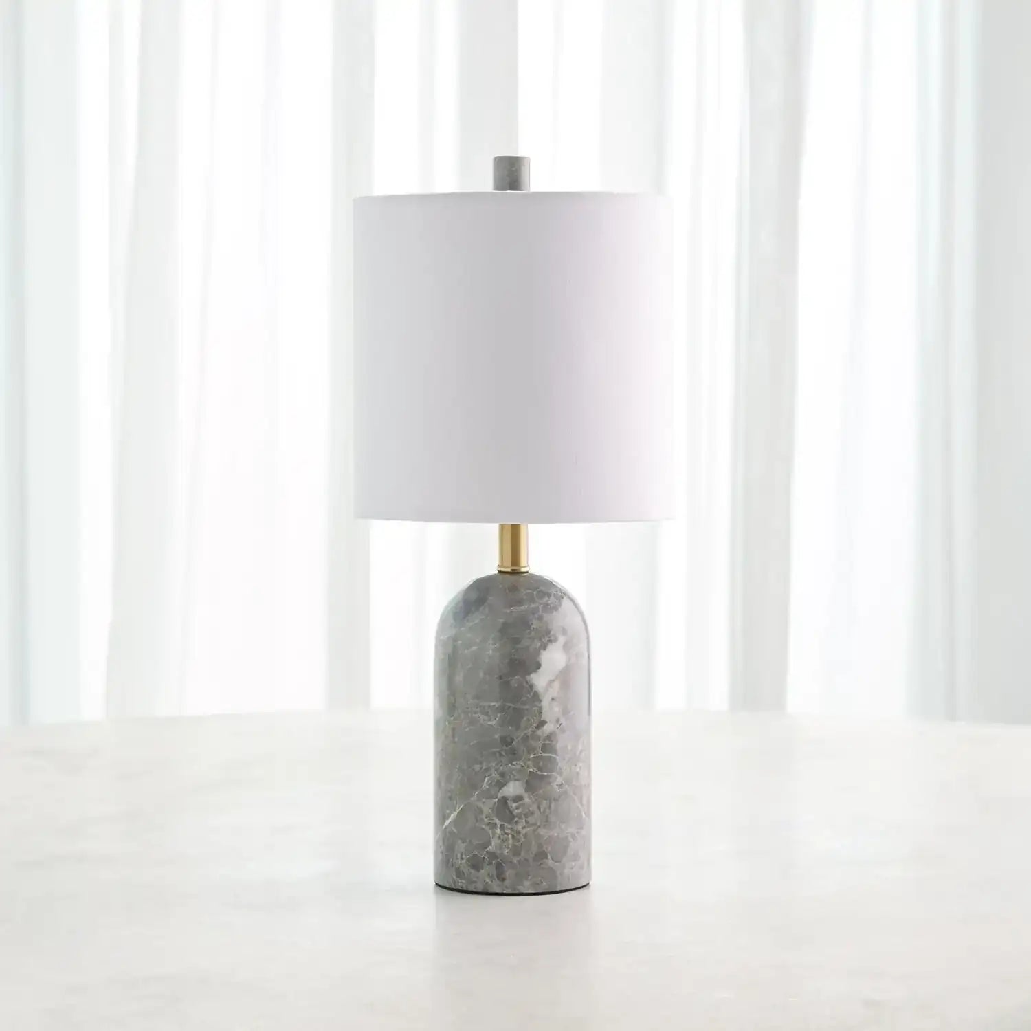GLOBAL VIEWS, CALLANISH MARBLE LAMP, TABLE LAMPS