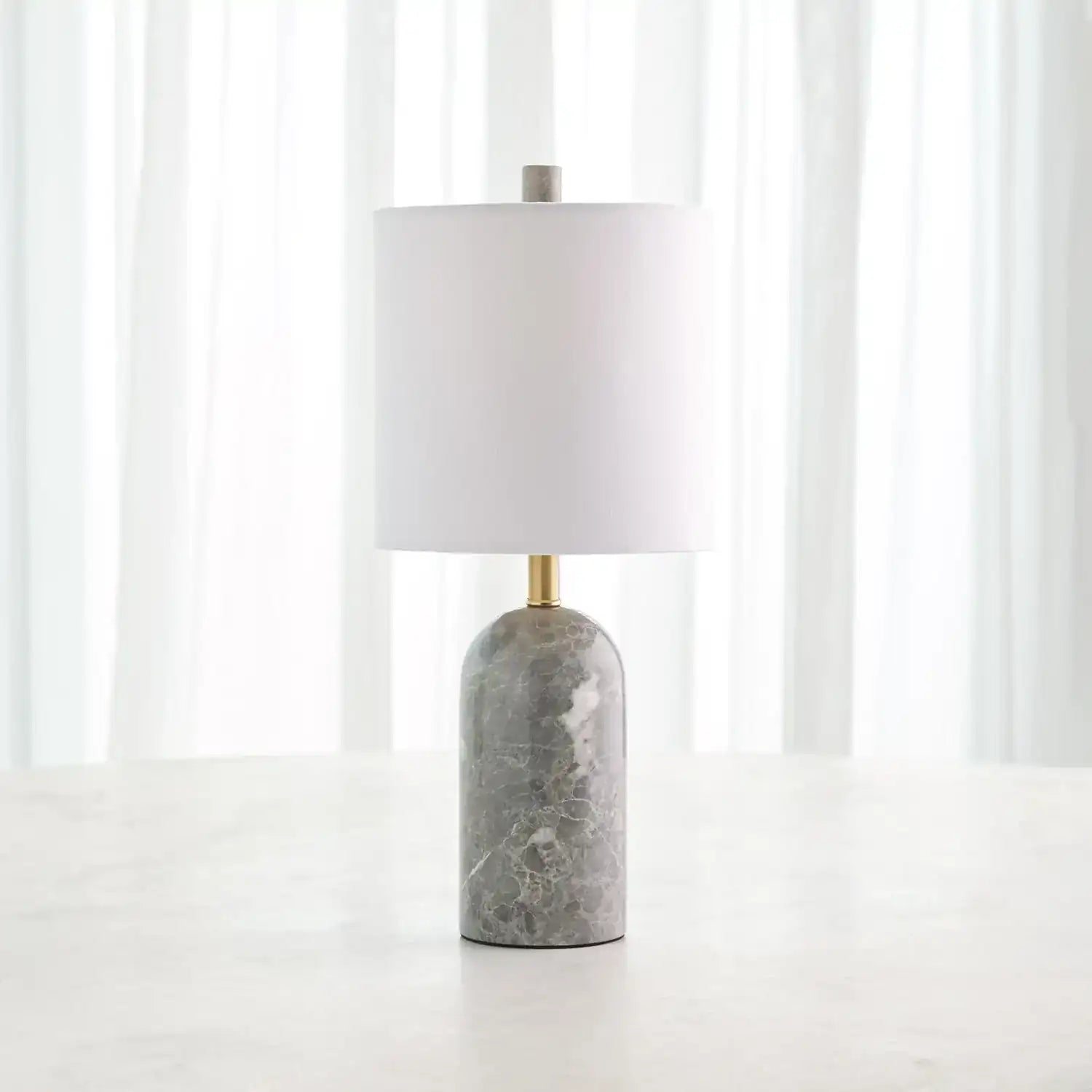 GLOBAL VIEWS, CALLANISH MARBLE LAMP, TABLE LAMPS