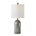 GLOBAL VIEWS, CALLANISH MARBLE LAMP, TABLE LAMPS