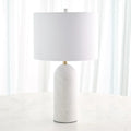 GLOBAL VIEWS, CALLANISH MARBLE LAMP, TABLE LAMPS