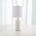 GLOBAL VIEWS, CALLANISH MARBLE LAMP, TABLE LAMPS
