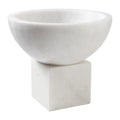 GLOBAL VIEWS ELEMENTS BOWL ON TILT BLOCK - Decorative Accents