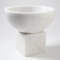 GLOBAL VIEWS ELEMENTS BOWL ON TILT BLOCK - Decorative Accents
