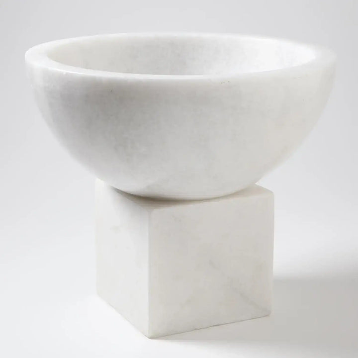 GLOBAL VIEWS ELEMENTS BOWL ON TILT BLOCK - Decorative Accents