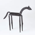 GLOBAL VIEWS PRIMITIVE IRON HORSE - Decorative Accents