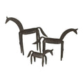 GLOBAL VIEWS PRIMITIVE IRON HORSE - Decorative Accents