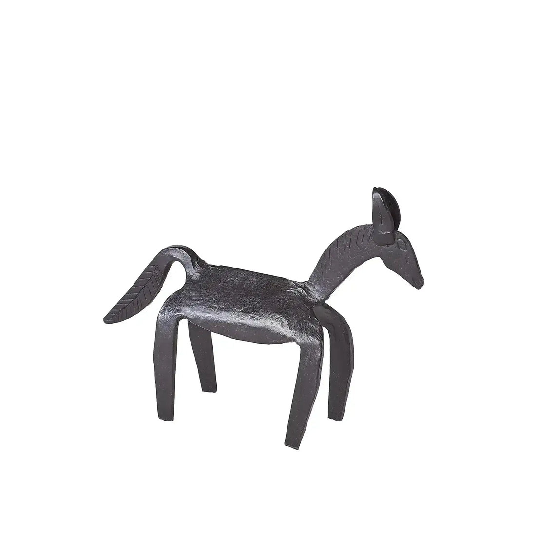 GLOBAL VIEWS PRIMITIVE IRON HORSE - Decorative Accents