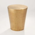 GLOBAL VIEWS IZMIR HAMMERED SIDE TABLE - Side