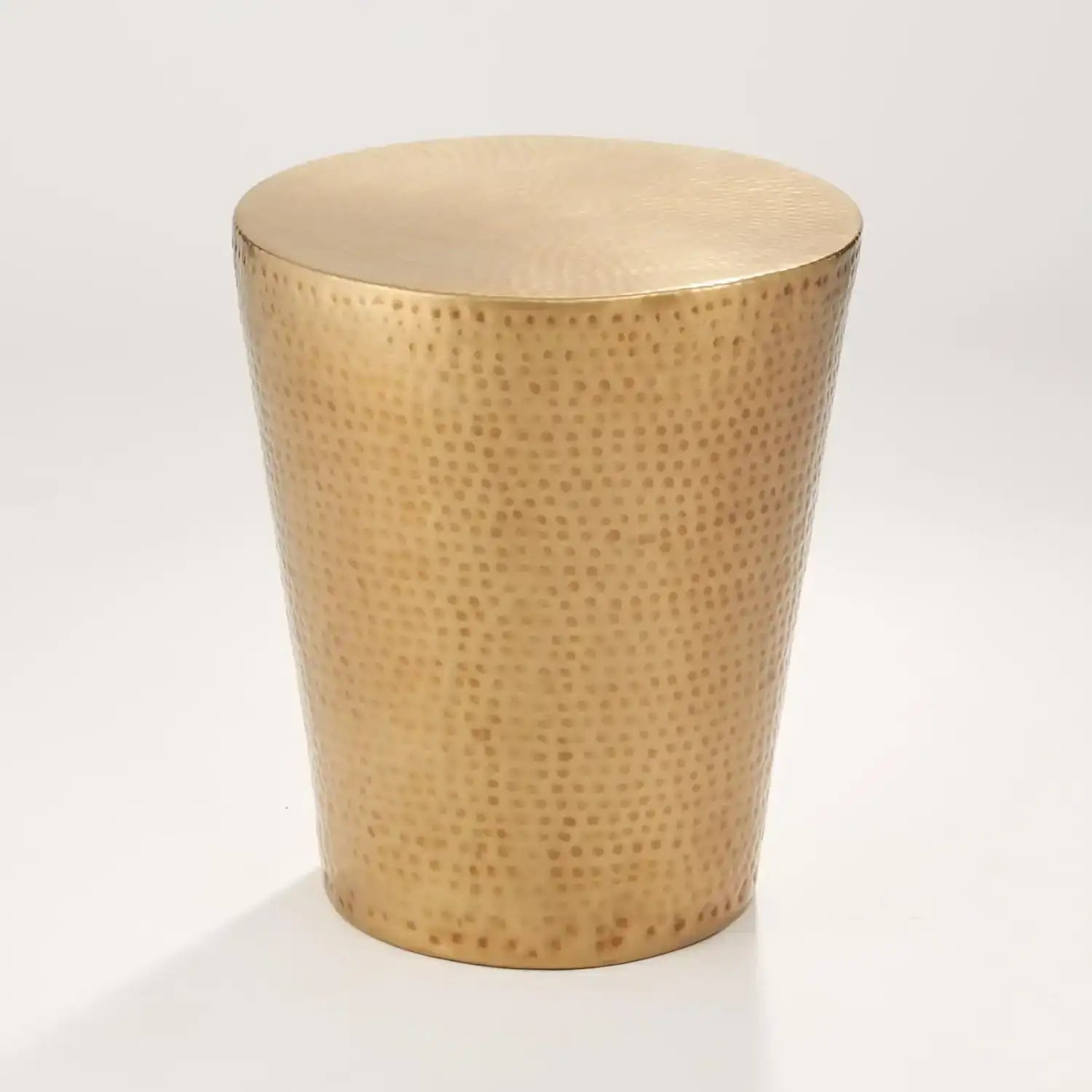GLOBAL VIEWS IZMIR HAMMERED SIDE TABLE - Side