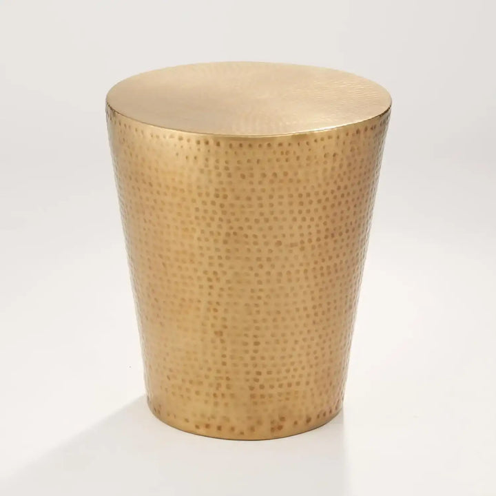 GLOBAL VIEWS IZMIR HAMMERED SIDE TABLE - Side