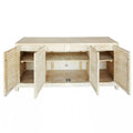 GLOBAL VIEWS DRIFTWOOD LATTICE CREDENZA - Cabinets & Bar