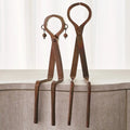 GLOBAL VIEWS IRON SITTING COUPLE - Decorative Accents