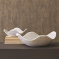GLOBAL VIEWS MARBLE DOVE BOWL - Decorative Accents
