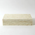 GLOBAL VIEWS CHISELED BONE STORAGE BOX - Decorative Accents