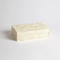 GLOBAL VIEWS CHISELED BONE STORAGE BOX - Decorative Accents