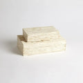 GLOBAL VIEWS CHISELED BONE STORAGE BOX - Decorative Accents