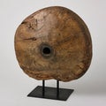 GLOBAL VIEWS ANTIQUE CART WHEEL ON STAND - Art