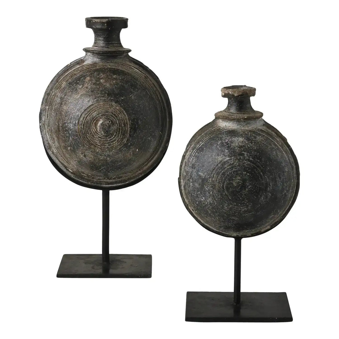GLOBAL VIEWS ANTIQUE CAMEL WATER POT ON STAND - Art