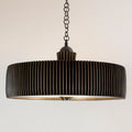 GLOBAL VIEWS, CRIMP CHANDELIER, PENDANT LIGHT