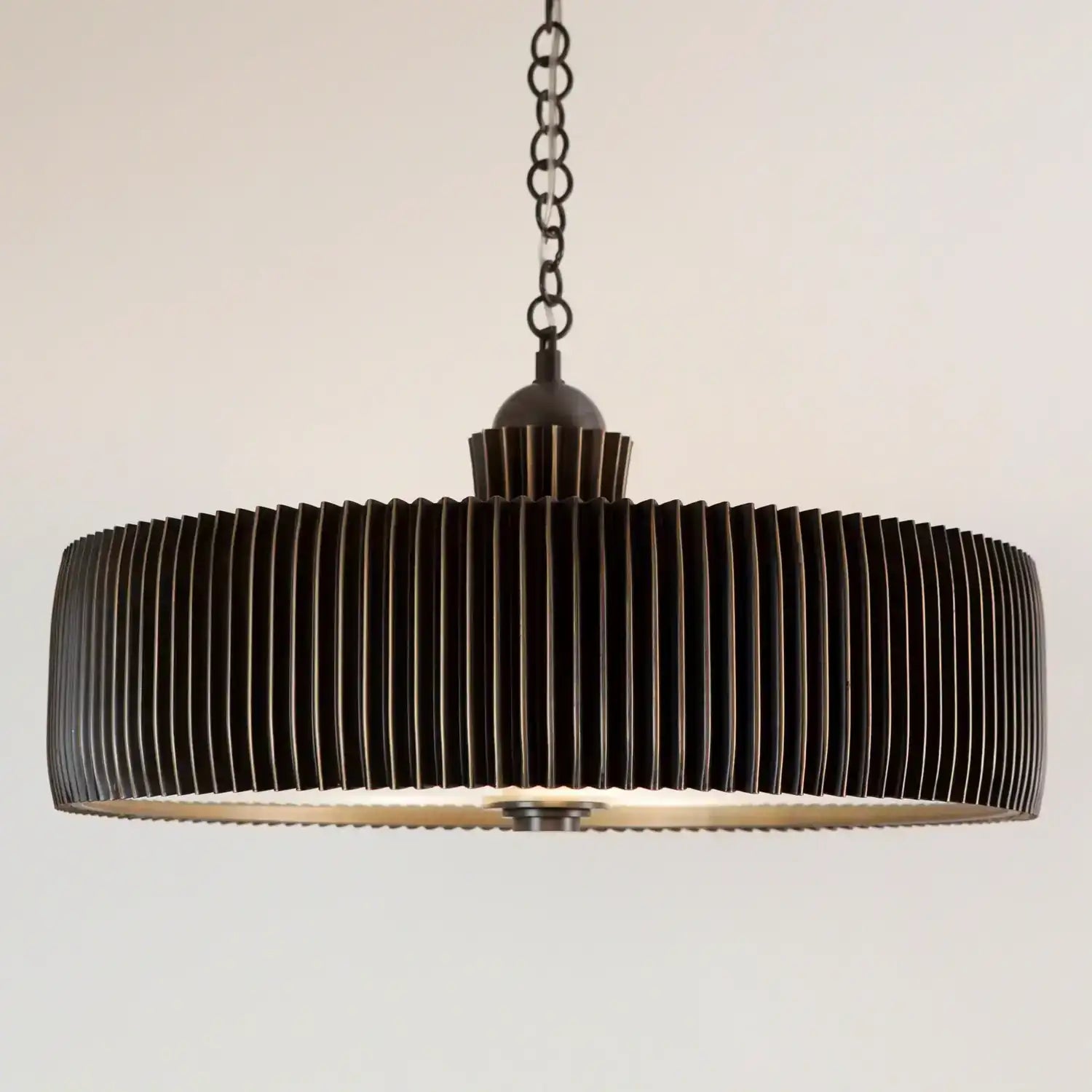 GLOBAL VIEWS, CRIMP CHANDELIER, PENDANT LIGHT