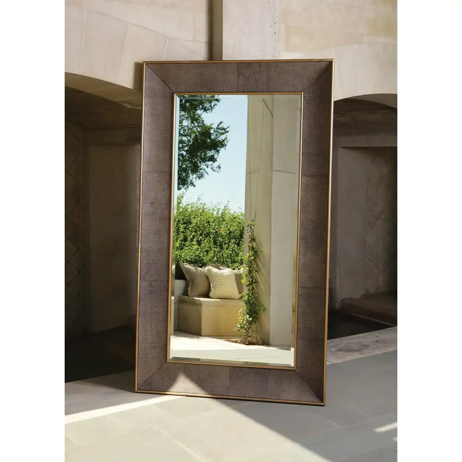 GLOBAL VIEWS CHURCHILL FLOOR MIRROR - Mirrors