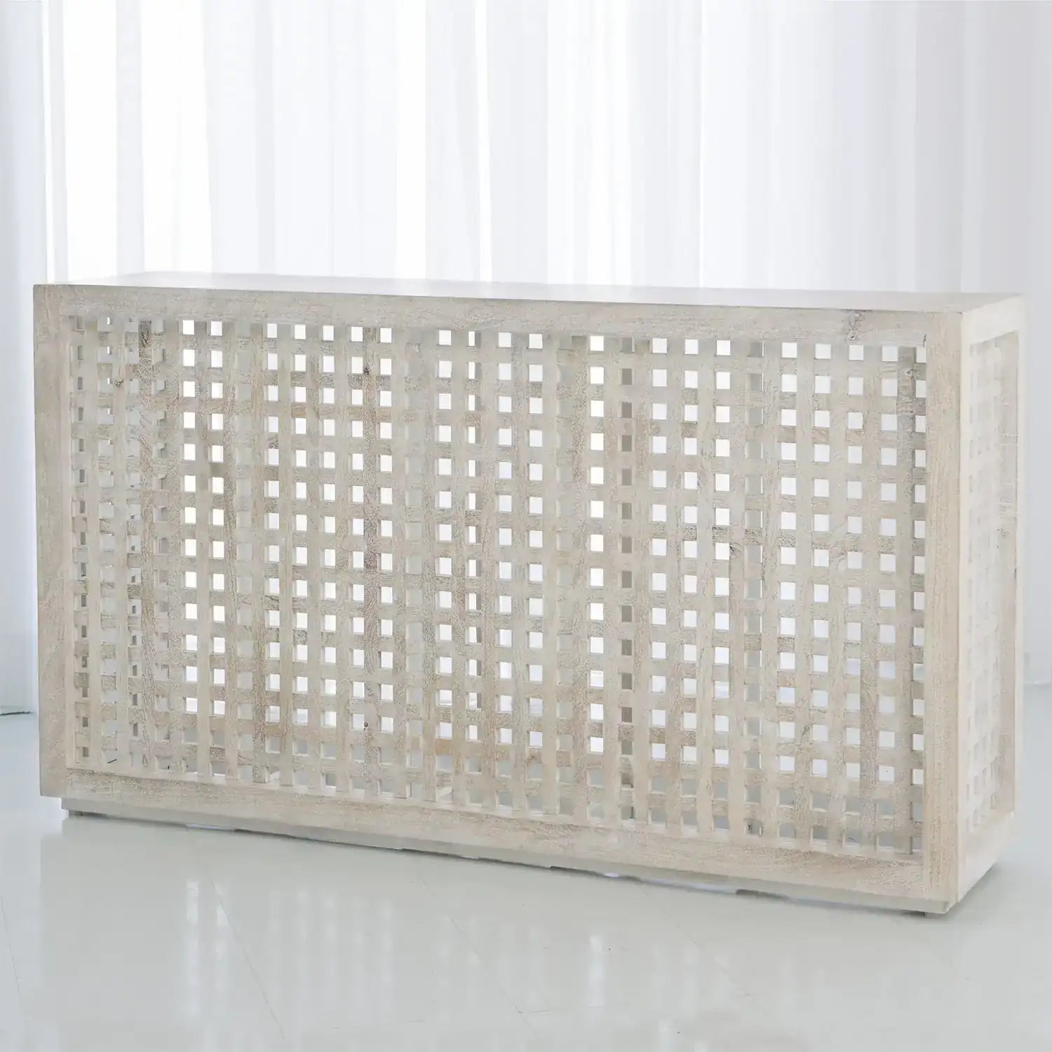 GLOBAL VIEWS DRIFTWOOD LATTICE CONSOLE - Consoles