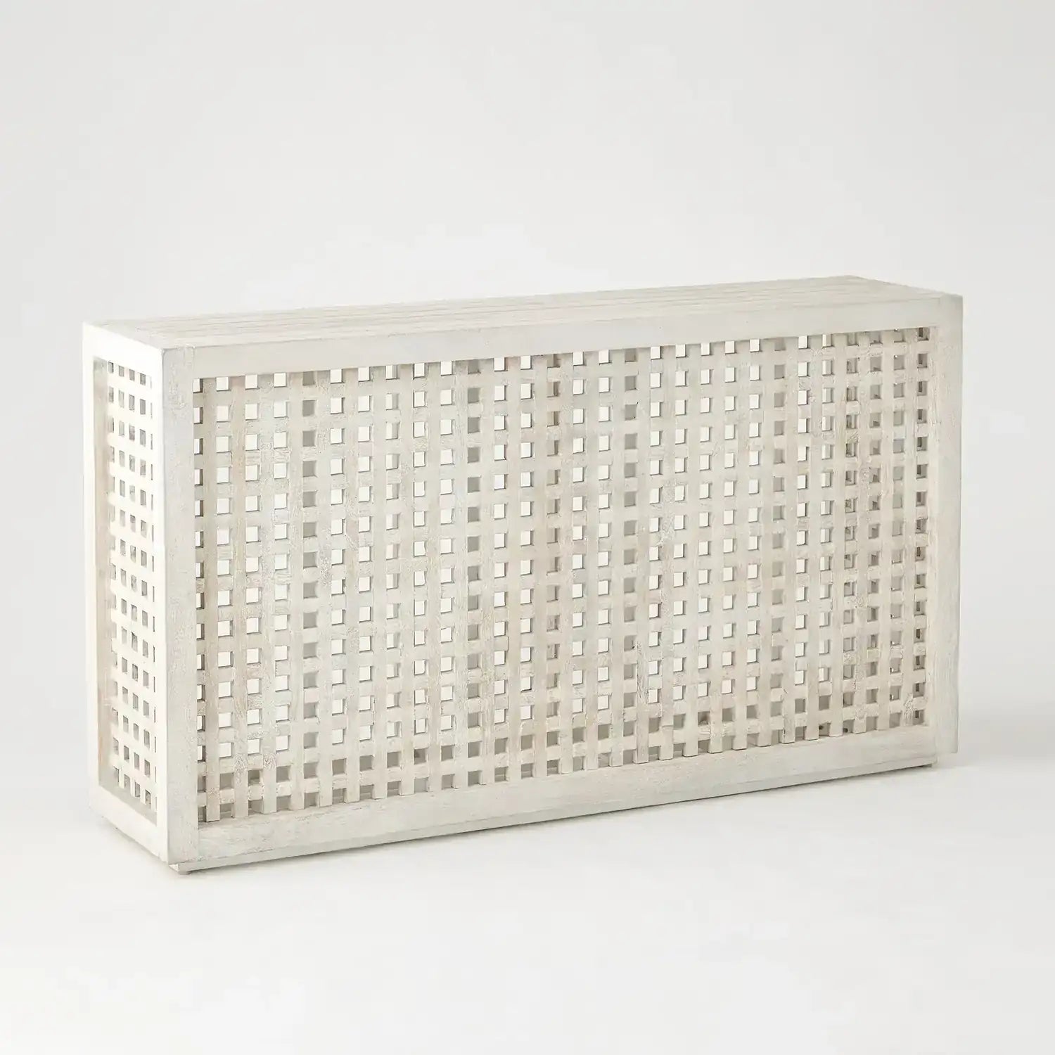GLOBAL VIEWS DRIFTWOOD LATTICE CONSOLE - Consoles