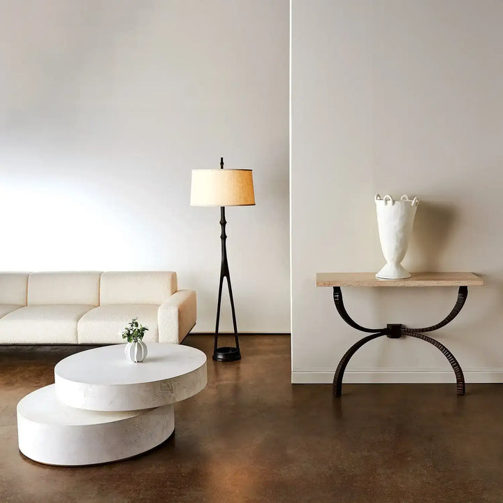 GLOBAL VIEWS, COMPASS FLOOR LAMP, FLOOR LAMP