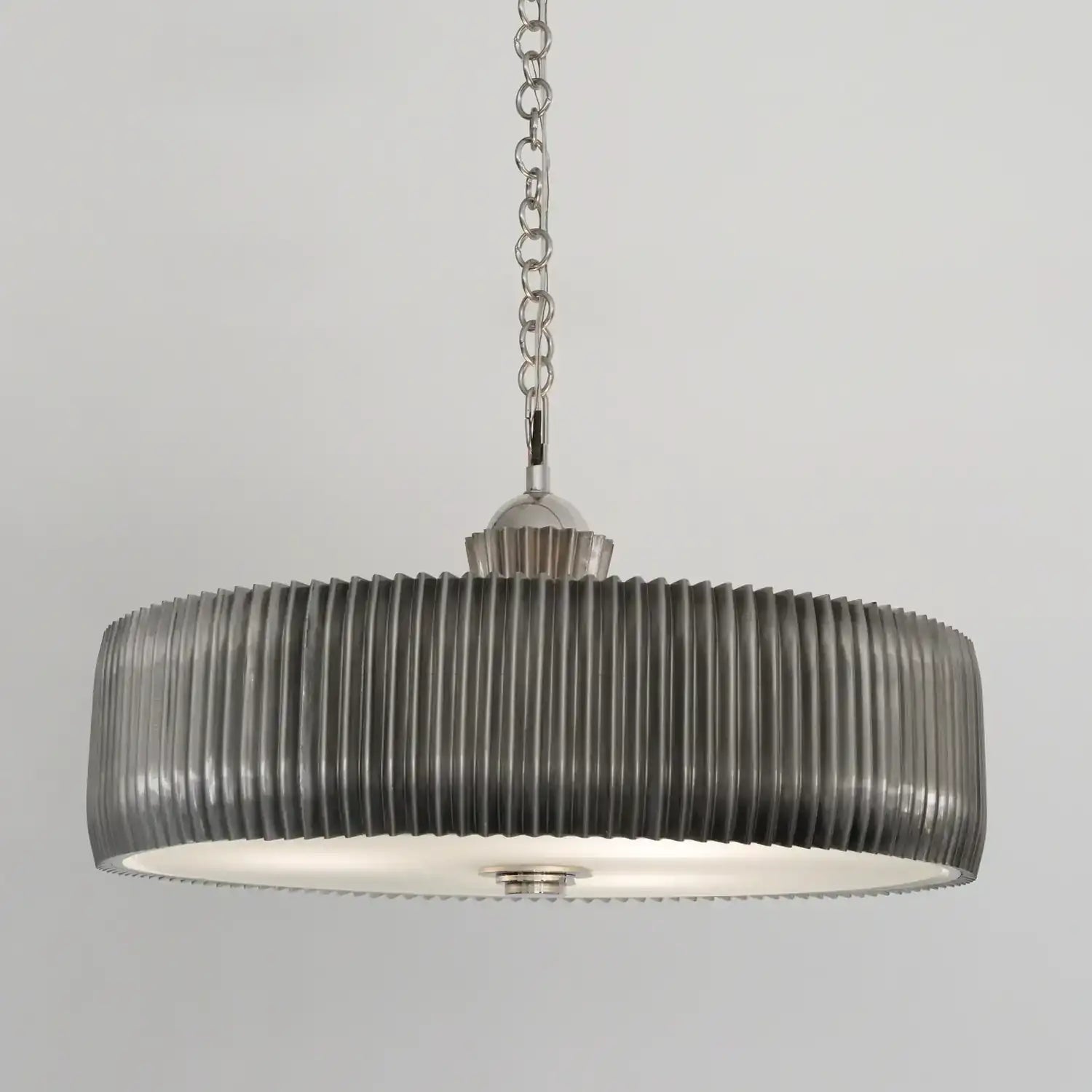 GLOBAL VIEWS, CRIMP CHANDELIER, PENDANT LIGHT