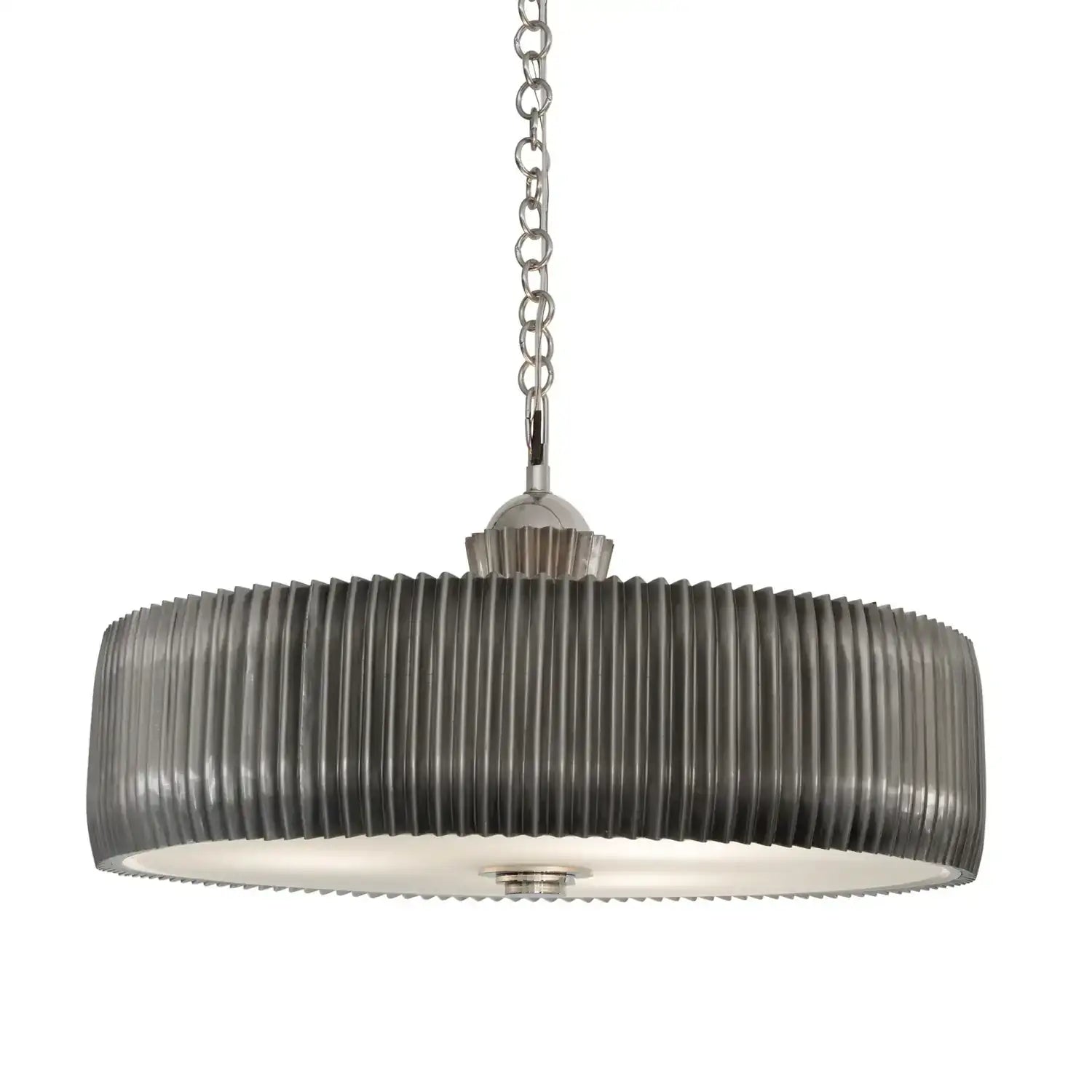 GLOBAL VIEWS, CRIMP CHANDELIER, PENDANT LIGHT