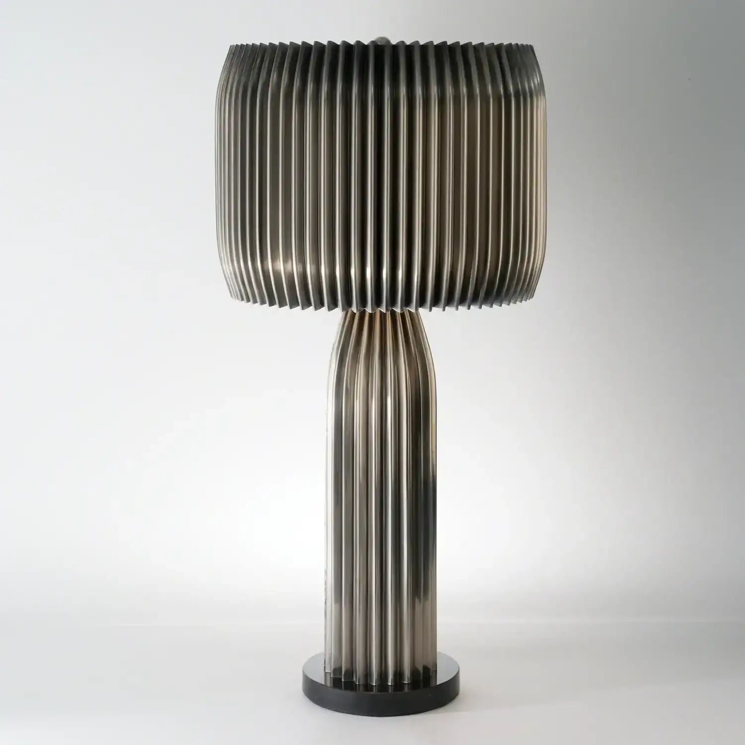 GLOBAL VIEWS, CRIMP TABLE LAMP, TABLE LAMPS