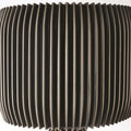 GLOBAL VIEWS, CRIMP TABLE LAMP, TABLE LAMPS