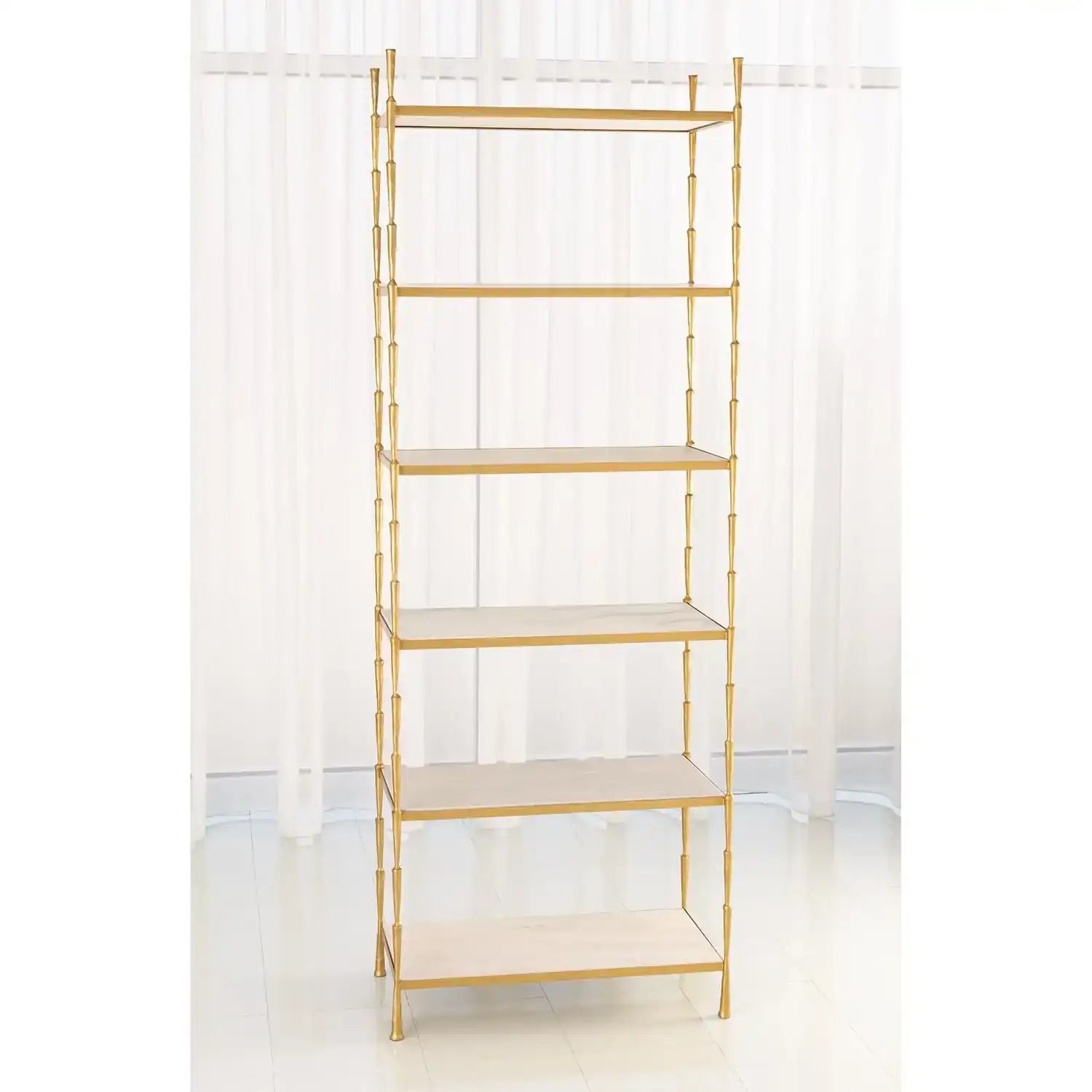 GLOBAL VIEWS SPIKE ETAGERE - Cabinets & Bar