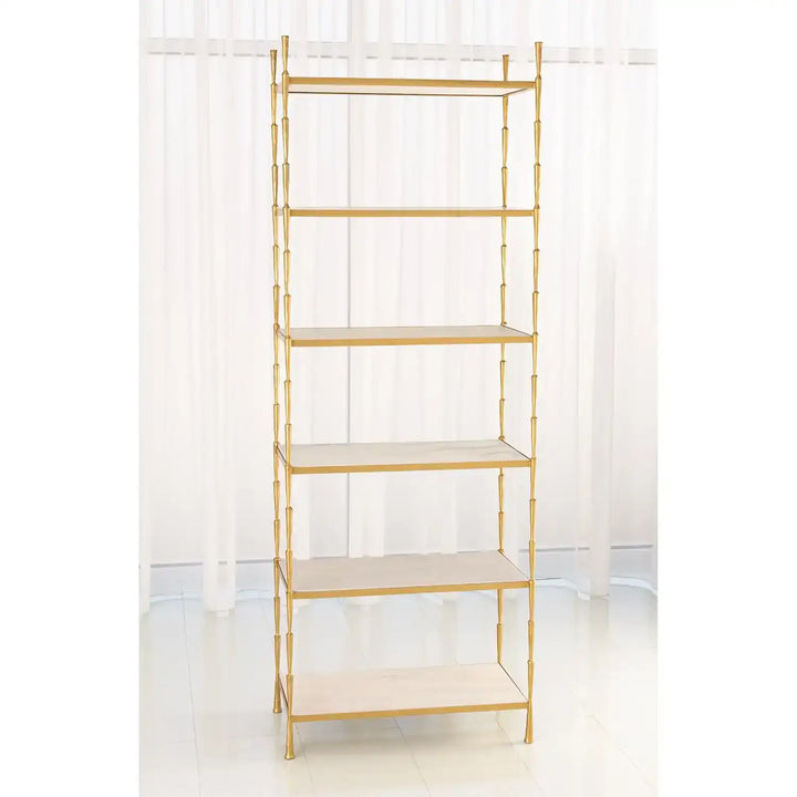GLOBAL VIEWS SPIKE ETAGERE - Cabinets & Bar