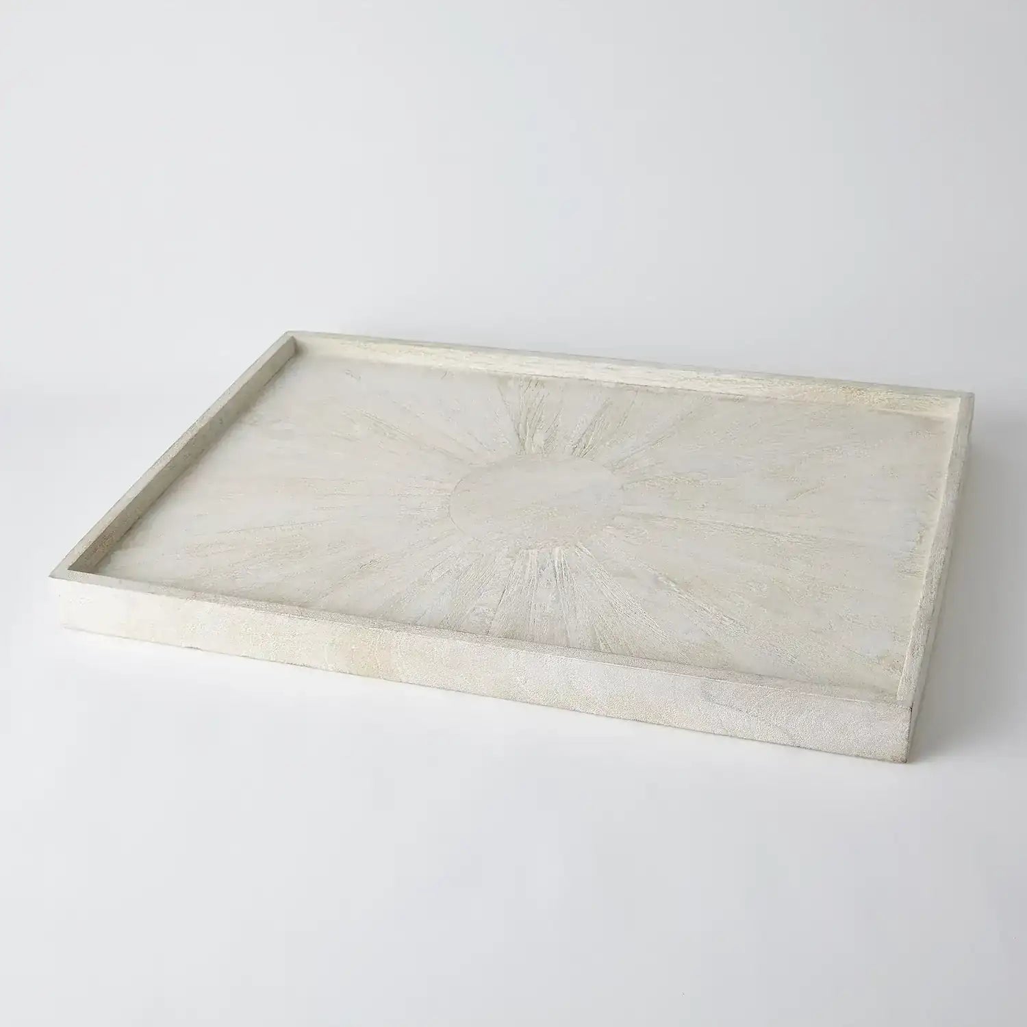 GLOBAL VIEWS DRIFTWOOD OTTOMAN TRAY - Decorative Accents