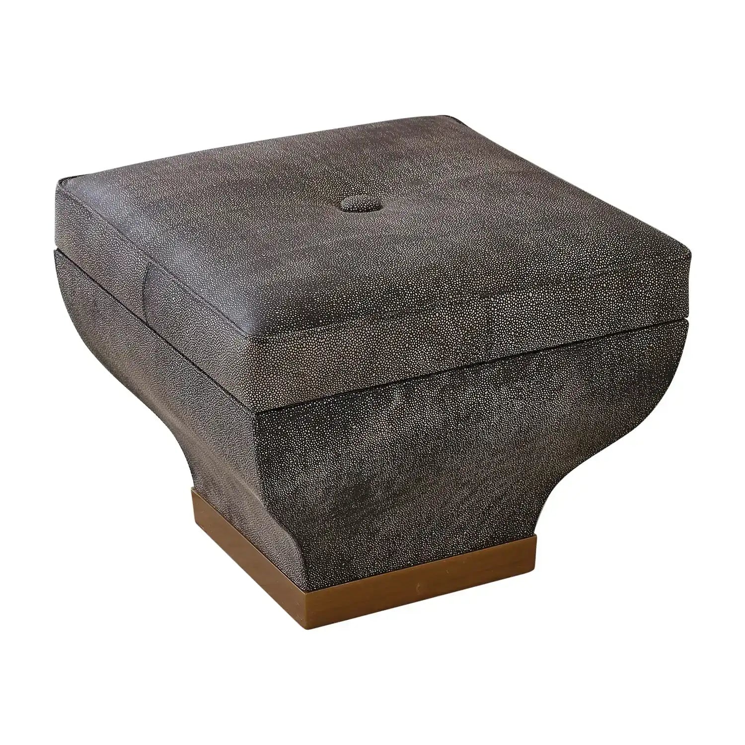 GLOBAL VIEWS CHURCHILL STORAGE OTTOMAN - Benches, Ottoman, Stools