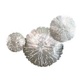 GLOBAL VIEWS S/3 LILY PAD CLUSTERS - Decorative Accents