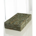 GLOBAL VIEWS CHISELED BONE BOX - Decorative Accents