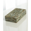 GLOBAL VIEWS CHISELED BONE BOX - Decorative Accents