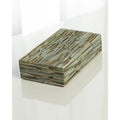 GLOBAL VIEWS CHISELED BONE BOX - Decorative Accents