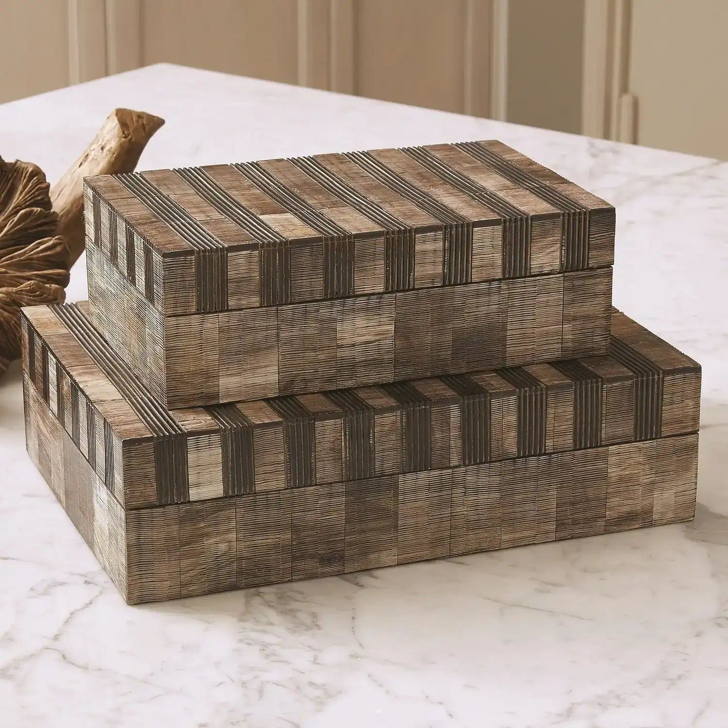 GLOBAL VIEWS SIENNA BOX - Decorative Accents