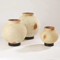 GLOBAL VIEWS DESERT WATER POT W/IRON BASE - Decorative Accents